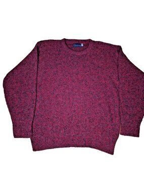 VTG Men's Shetland Wool Blend Knit Sweater Made In USA